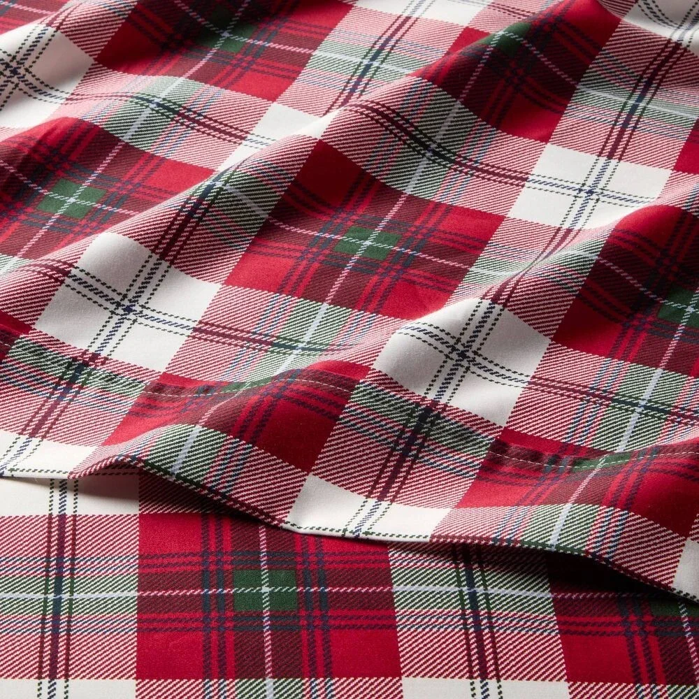 400 Thread Count Holiday Performance Sheet Set - Threshold - Pink, Full, Solid